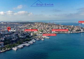 Üsküdar Sultantepe Lebiderya Deniz Manz. 3+1 Sıfır otoparklı Satılık Daire